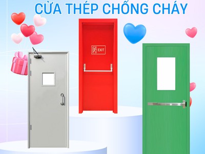 Cửa thép chống cháy 1