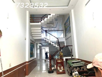 Bán nhà 4 tầng khu vip phân lô đường 8m thới an quận 12 - diện tích 92m2  4 x 23 , gần ubnd quận, 0