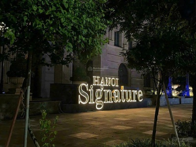 Chung cư mặt phố nguyễn văn huyên,cầu giấy hanoi signature,bàn giao quý 2 năm 2025,đẳng cấp độc bản 1