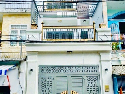 Bán nhà 3 tấm - 65m2 - mặt tiền đường số 4 - lê văn quới - ngã tư bốn xã - bình tân - 6.95 tỉ 0
