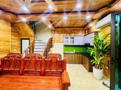 Bán gấp nhà mới đẹp - lô góc 2 thoáng - gần ô tô tránh - chỉ hơn 7.5 tỷ - 5 tầng xây - mặt tiền 8m 4