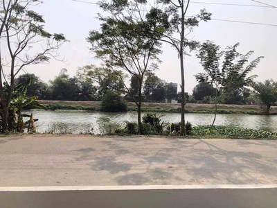 Bán 1.279m2 đất 2 mặt tiền sông vàm cỏ tây và đường liên huyện thị trấn, mộc hoá, long an 0