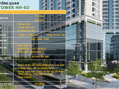 Tòa hh2   căn hộ 82m  2pn  tại trung tâm hà đông đang  làm mưa làm gió  trên thị trường bđs phía 1