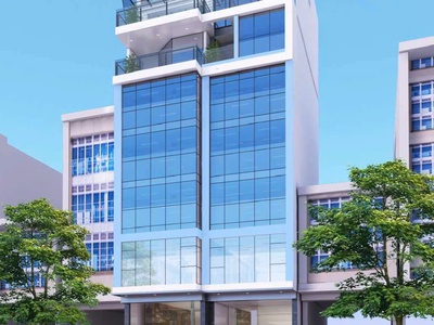 Toà nhà mặt phố phan kế bính , linh lang , vỉa hè, kinh doanh , gara . 110 m2, 9 tầng, mt 11m. hơn 0