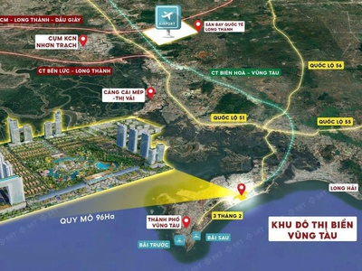 Bán căn hộ sun blanca city vũng tàu, 32m , 3 tỷ 1