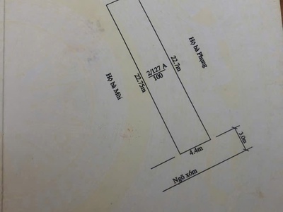 Bán đất tặng nhà đường Phương lưu, Mặt tiền rộng ngõ rộng 0