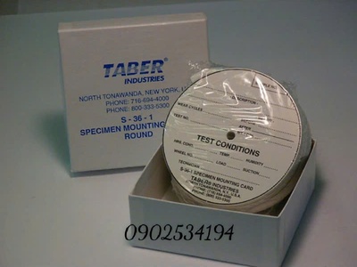  Thẻ Gắn Mẫu Vật S-36-1   Phụ Kiện Chuyên Dụng Cho Thử Nghiệm Taber 0