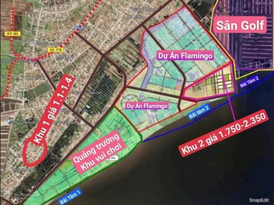Chính chủ bán cắt lỗ 2lô đất nền ven biển quất lâm sổ đỏ từng lô 4