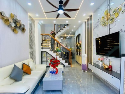 Bán nhà đẹp 4 tầng   trung tâm p16 gò vấp   giá nhỉnh 5 tỷ tl 1