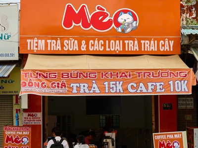 Sang nhượng tea coffee mèo tại biên hòa, đồng nai 0