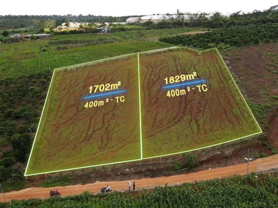 Bán 2 lô đất đẹp giá rẻ mê linh cách đà lạt 20km 0