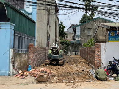 Chính chủ bán mảnh đất mặt đường nhựa trục chính thôn 3 vạn phúc   ninh sở  kinh doanh ngày đêm 0