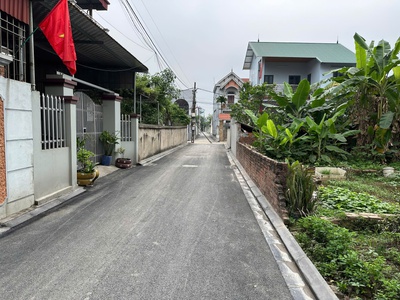Bán đất 80.6m2 khê nữ nguyên khê đông anh - sát đường lê hữu tựu, võ nguyên giáp 2