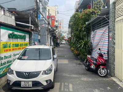 Nhà đẹp 1 trệt 1 lầu đường 5m thông tân chánh hiệp đối diện hiệp thành city q12 0