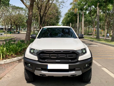 Bán xe Ford Ranger Raptor 2.0L 4x4 AT 2022, màu trắng. 0