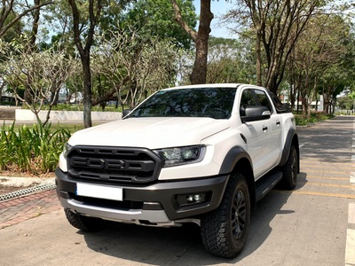 Bán xe Ford Ranger Raptor 2.0L 4x4 AT 2022, màu trắng. 4