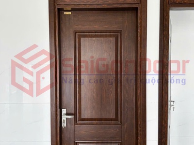 Cửa thép vân gỗ đẳng cấp cho mọi công trình 2