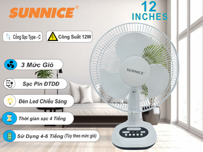 Quạt Sạc Điện 0