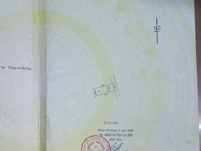 Bán đất tặng nhà c4, 50m2, mt4m, 8.5 tỷ, cổ nhuế, 3 gác, nông. bắc từ liêm. 4