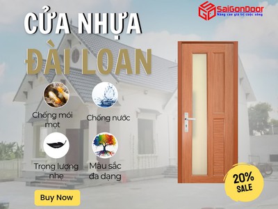Cửa nhựa Đài Loan 2