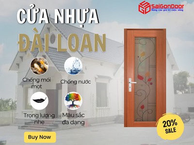 Cửa nhựa Đài Loan 1
