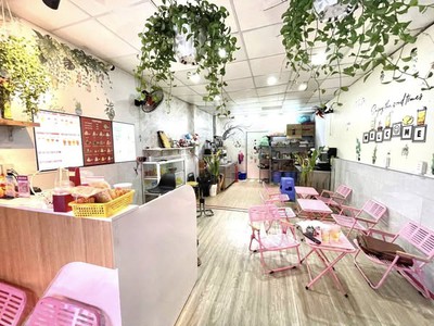 Tân phú   nhanh cón   sang tiệm trà đẹp lắm chỉ 59 tr , mb vị trí đẹp   sang rẻ, sát trường học, 3