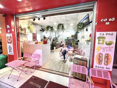 Tân phú   nhanh cón   sang tiệm trà đẹp lắm chỉ 59 tr , mb vị trí đẹp   sang rẻ, sát trường học, 1