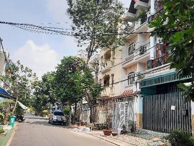 Bán nhà 4 tầng 215m2 6x16m mặt tiền đường kdc bình hưng, bình chánh- cạnh bến xe q.8 -nhỉnh 11 tỷ 0