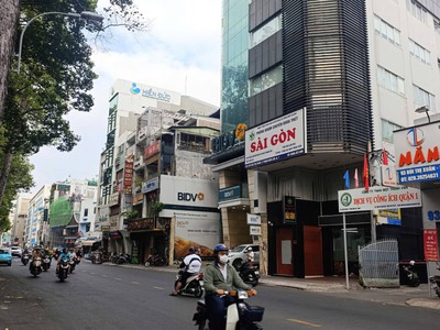 Hàng hot quận 1- bùi thị xuân 77 tỷ quận 1 hồ chí minh- diện tích: 6m x 27m. công nhận 127m2. - kết 0
