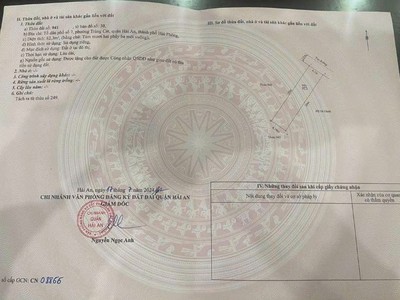 Cần bán lô đất đường 5m tại Tân Vũ 2, Tràng Cát, Hải An 82,3m2 giá 25tr/m2 2