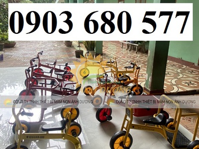 Xe đạp 3 bánh nhập khẩu cho trẻ em mầm non 1