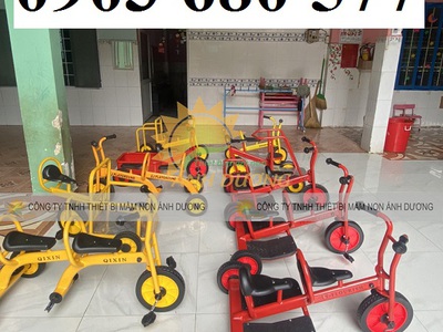 Xe đạp 3 bánh nhập khẩu cho trẻ em mầm non 2