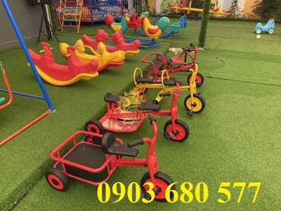 Xe đạp 3 bánh nhập khẩu cho trẻ em mầm non 3