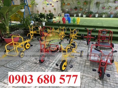 Xe đạp 3 bánh nhập khẩu cho trẻ em mầm non 7