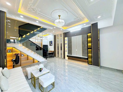 Bán nhà hẻm mới hoàn thiện, TT Nhà Bè - DT: 5M x 9M5 - Giá: 4Tỷ 390 2