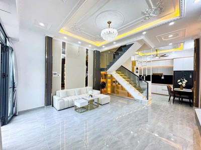 Bán nhà hẻm mới hoàn thiện, TT Nhà Bè - DT: 5M x 9M5 - Giá: 4Tỷ 390 3