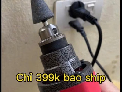 Máy mài khuôn, mài khắc đa năng mini - chỉ 399k - tặng kèm 2 chổi than 4