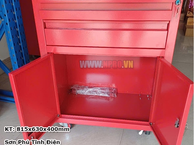 Tủ đựng dụng cụ 2 ngăn kéo, 1 hộc 0
