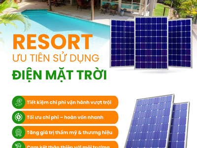 Vì Sao Resort Cao Cấp Ưu Tiên Sử Dụng Điện Mặt Trời 0