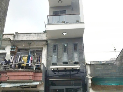 Nhà mới 4 tầng mặt tiền ba đình p10q8, giá 7.2 tỷ 0