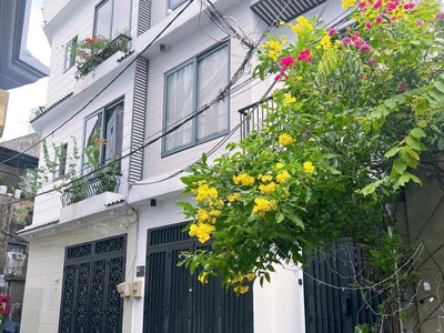 40m   bán nhà hẻm 153 nguyễn thượng hiền, p6, bình thạnh   3 tầng   2 mặt thoáng   nhỉnh 5 tỷ 0