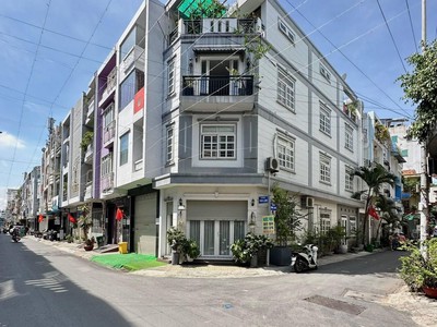 Mặt tiền hoa lan, p2- lô góc 2 mặt -  4x16  - 4 tầng 0