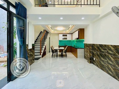 44m2, bán gấp nhà 5 tầng mới 200, hẻm 4 m, thống nhất, p15 gv, 4.xx tỷ 1