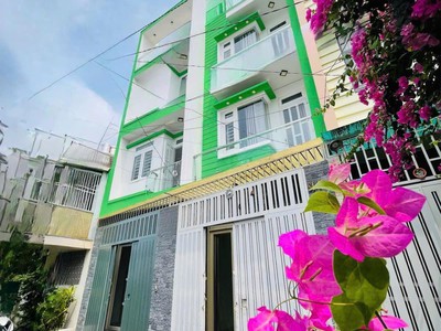 Hơn 8 tỷ-quận 5-nhà shr 50m 4x12.5m  4 tầng-4pn,gần mặt tiền mới đẹp ở ngay 4