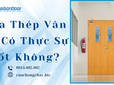 Cửa Thép Vân Gỗ Có Thực Sự Tốt Không 1