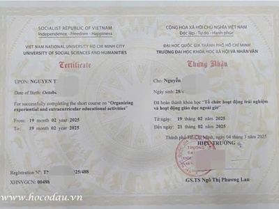 Khám Phá Sức Mạnh Nội Tại Với Chứng Chỉ Kỹ Năng Sống 1