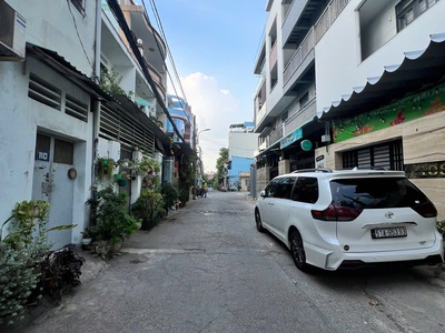 40m   bán nhà hẻm 153 nguyễn thượng hiền, p6, bình thạnh   3 tầng   2 mặt thoáng   nhỉnh 5 tỷ 1