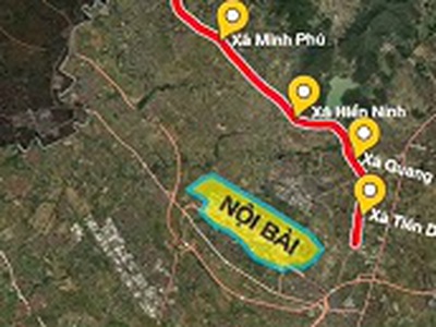 Bán nhanh lô đất đẹp 2 mặt tiền minh phú- sóc sơn -hà nội 4