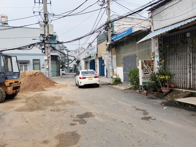 Giảm 500tr gấp bán trong tuần liên khu 4-5 gần chợ bình thành hẻm 7m khu 74 m2,2tầng nhỉnh 4 tỷ 1