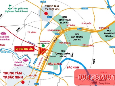 Mình cần bán lô đất nền dự án kcn quang châu- h.việt yên- bắc giang 3